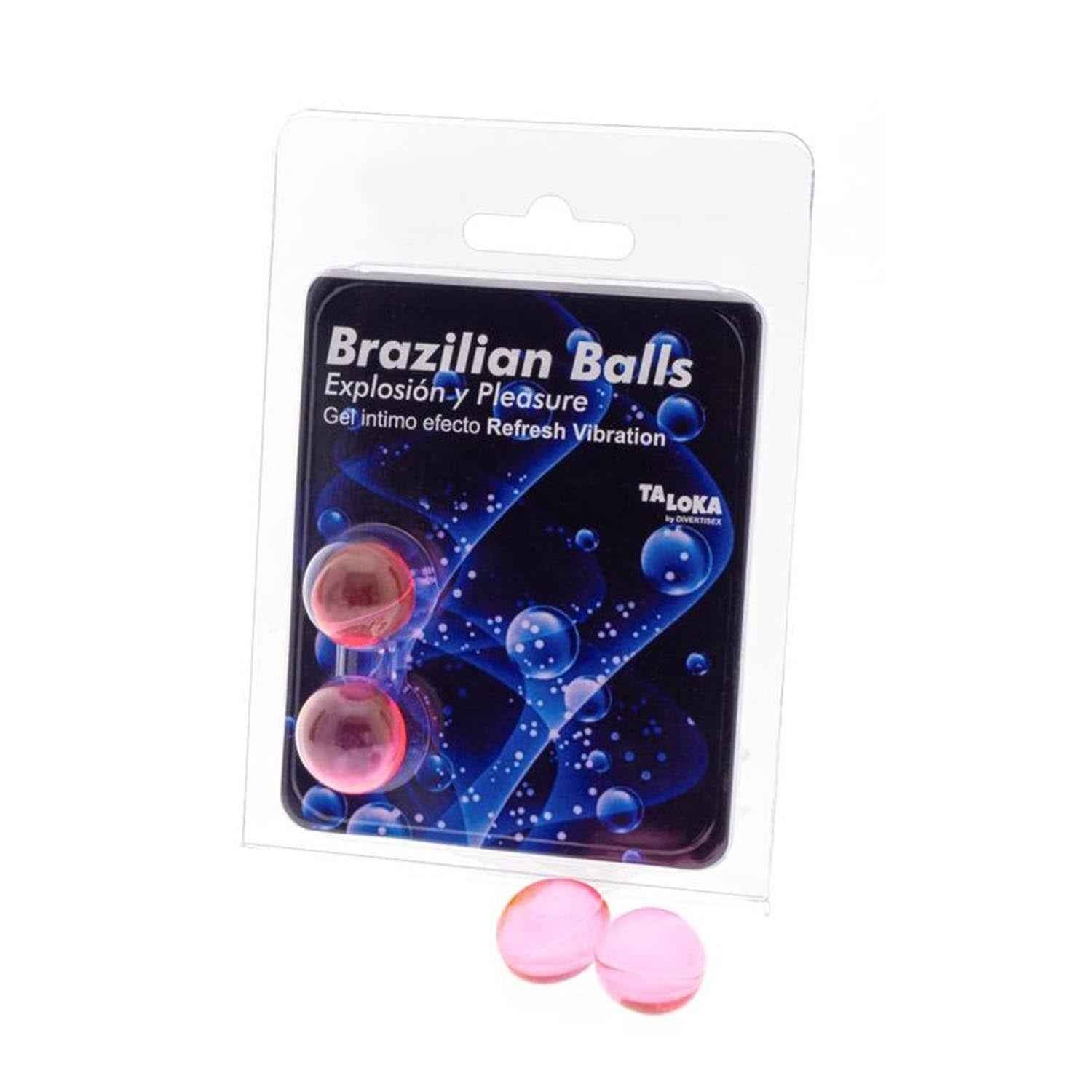Brazilian Balls Balls Gel Intimo Efecto Refresh Vibration 1Un